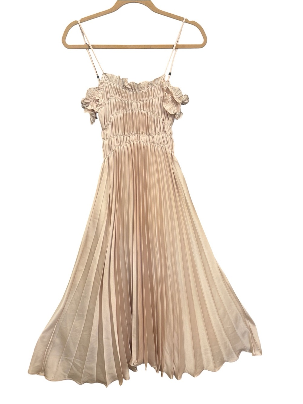 NWOT Georgia Hardinge Siren Dress in Oyster Women’s 10 - Picture 3 of 12